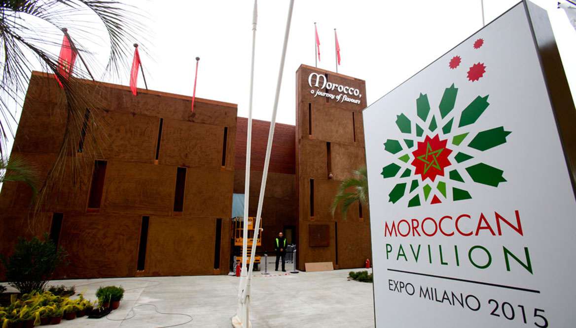 Progettazione padiglione marocco expo 2015
