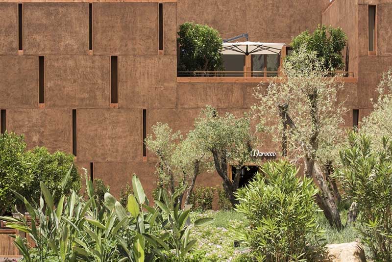 Progettazione padiglione marocco expo 2015