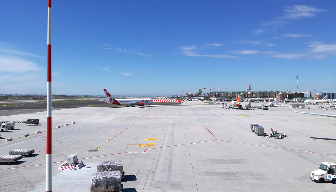 aeroporto marco polo impianti ampliamento parcheggio